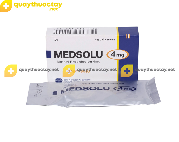 Thuốc Medsolu 4mg