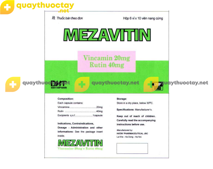 Thuốc Mezavitin