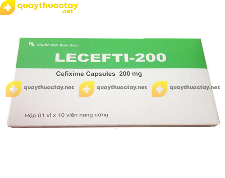 Thuốc Lecefti 200