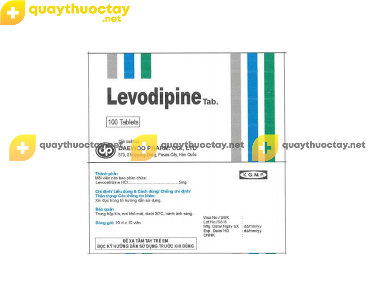 Thuốc Levodipine