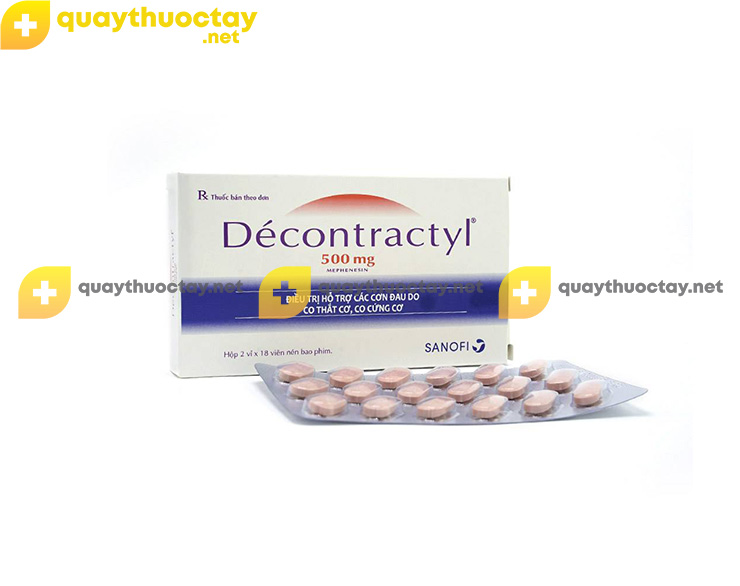 Thuốc Decontractyl