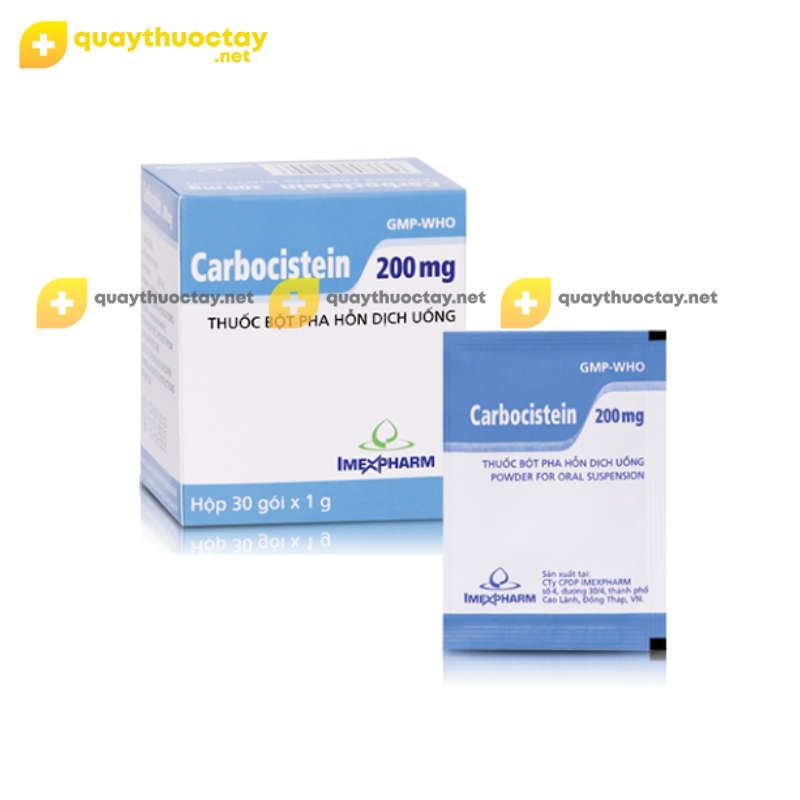 Thuốc Carbocistein