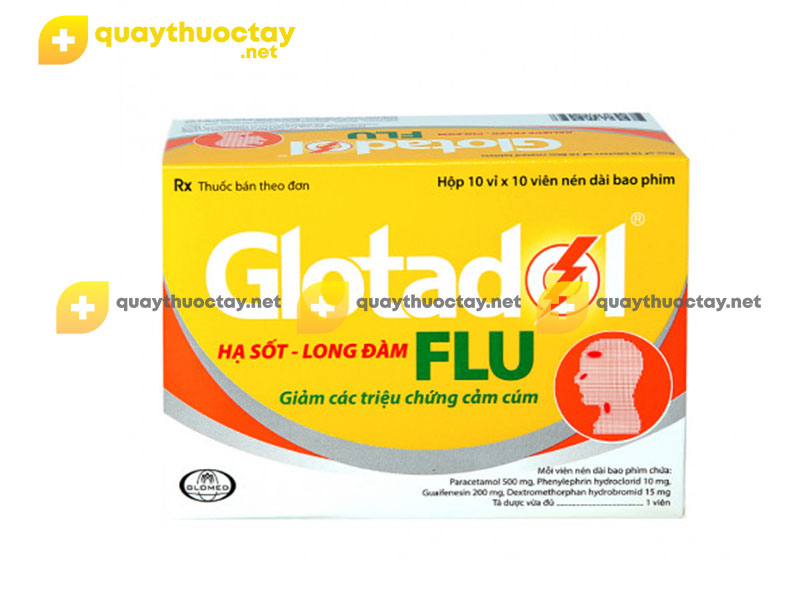 Thuốc Glotadol Flu