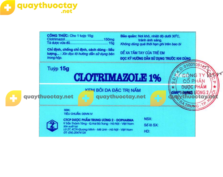 Thuốc Clotrimazole