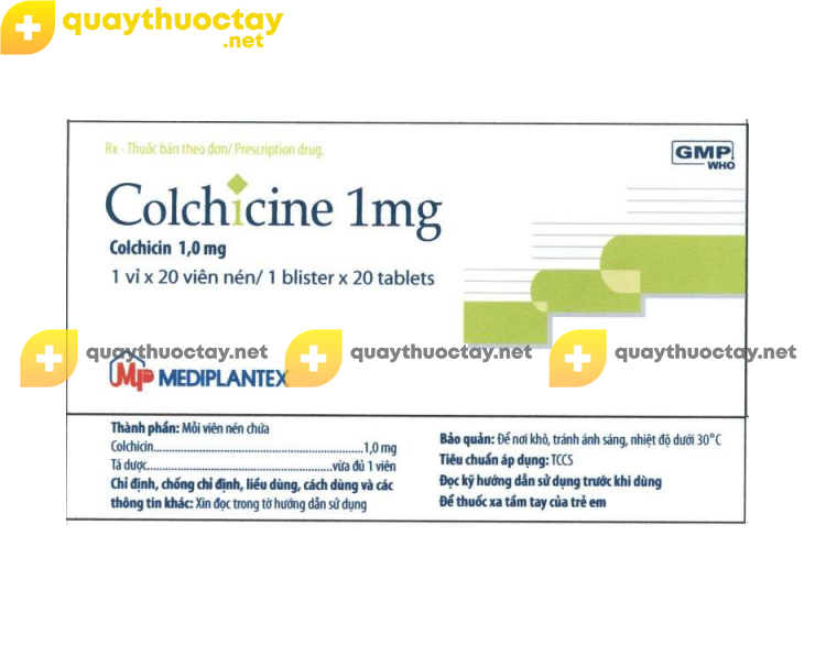 Thuốc Colchicine